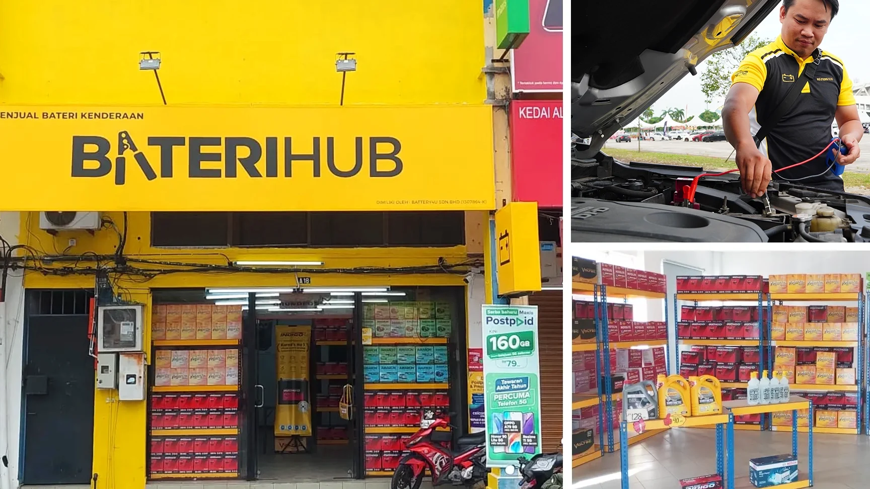 baterihub tandop alor setar