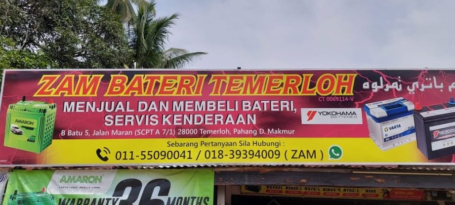 zam bateri temerloh